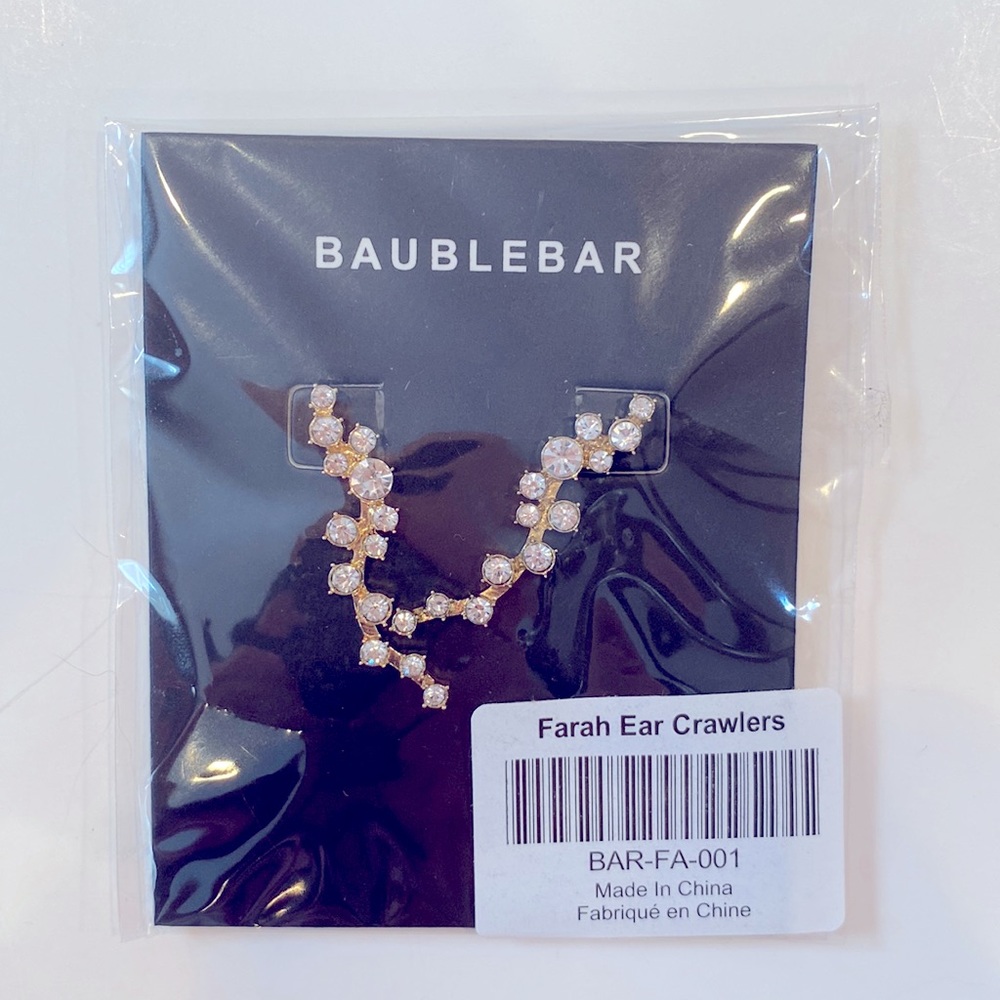 ❌❌SOLD❌❌ BAUBLEBAR Farah Ear Crawler Earrings (Brand New, Factory Sealed) - Picture 3 of 4